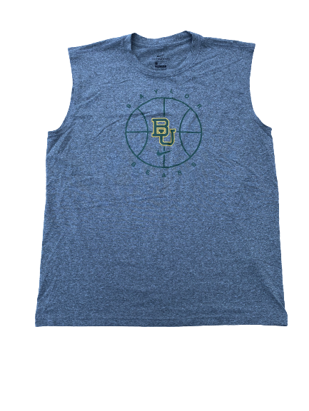 Jared Butler Baylor Basketball Team Issued Workout Tank (Size L)