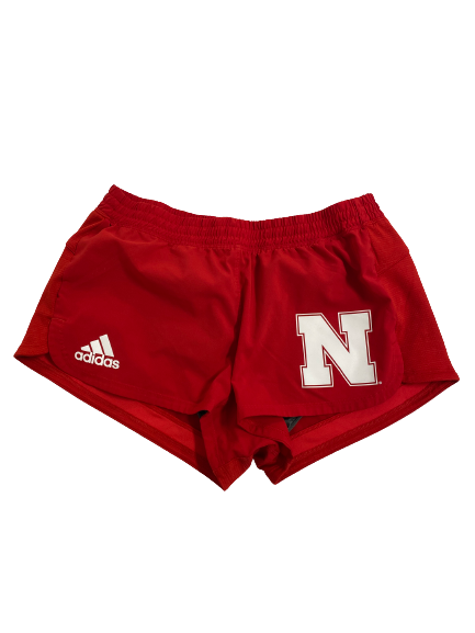 Callie Schwarzenbach Nebraska Volleyball Team-Issued Shorts (Size Women&