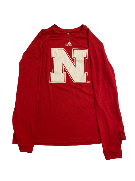 Callie Schwarzenbach Nebraska Volleyball Team-Exclusive Long Sleeve Shirt (Size L)
