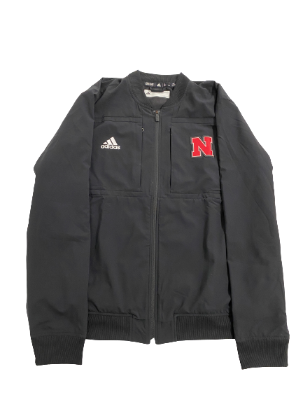 Callie Schwarzenbach Nebraska Volleyball Team-Issued Zip-Up Jacket (Size XLT)