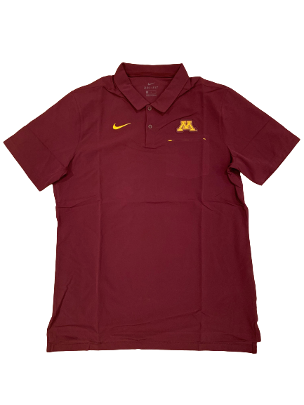 Hunt Conroy Minnesota Basketball Team Issued Polo (Size L)
