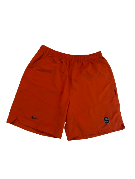 Erik Slater Syracuse Football Team Issued Workout Shorts (Size XL)