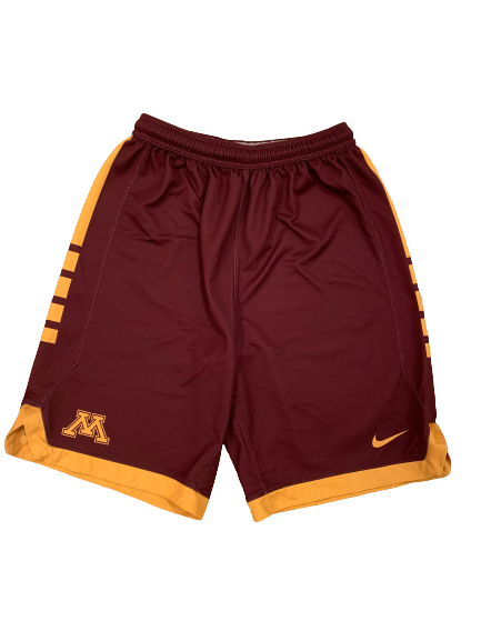 Hunt Conroy Minnesota Basketball Team Issued Practice Shorts (Size M)