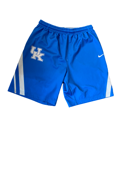 Immanuel Quickley Kentucky Team Exclusive Practice Shorts (Size L)