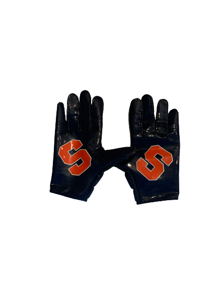 Erik Slater Syracuse Football Player Exclusive Gloves (Size XL)