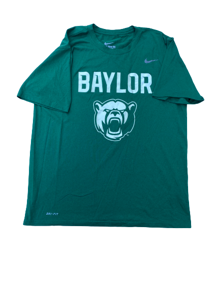 Jared Butler Baylor Basketball Team Issued Workout Shirt (Size L)