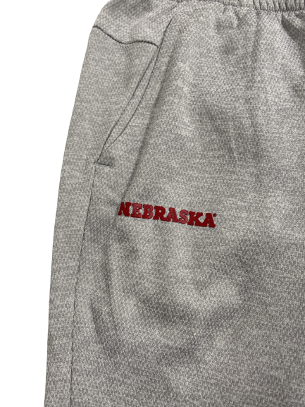 Callie Schwarzenbach Nebraska Volleyball Team-Issued Sweatpants (Size L)
