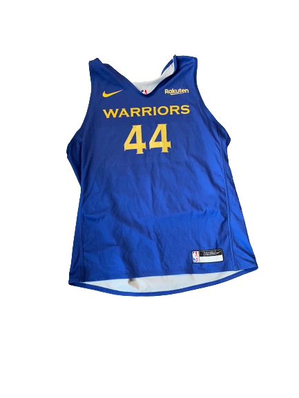Brandon Sampson Golden State Warriors Team Issued Reversible Practice Jersey (Size L)