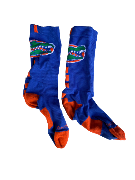 Mark Herndon Florida Football Team Issued Elite Socks