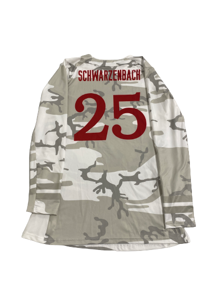 Callie Schwarzenbach Nebraska Volleyball Game-Worn Jersey (Size L)