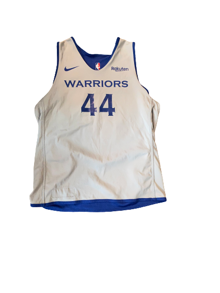 Brandon Sampson Golden State Warriors Team Issued Reversible Practice Jersey (Size L)