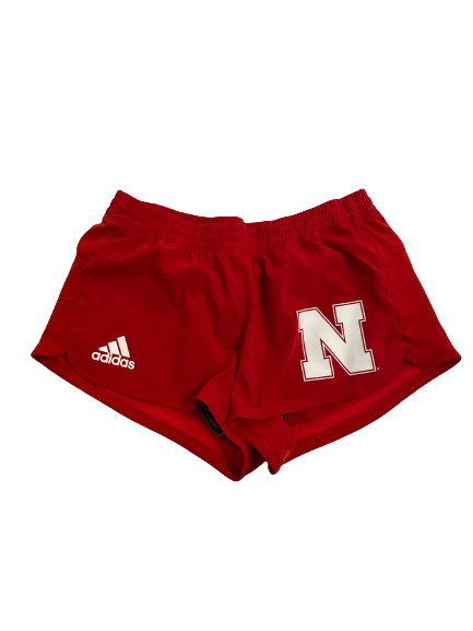 Callie Schwarzenbach Nebraska Volleyball Team-Issued Shorts (Size Women&