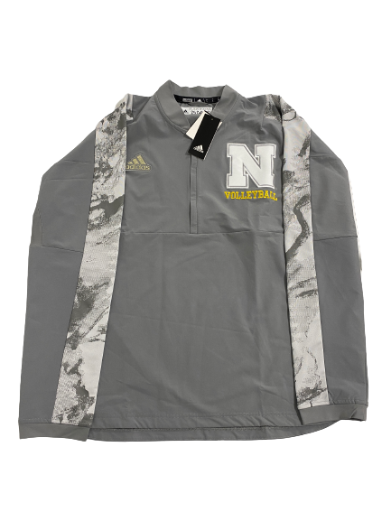 Callie Schwarzenbach Nebraska Volleyball Team-Issued Zip-Up Jacket (Size L)(New with $100 tag)
