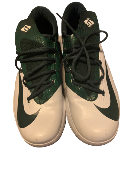 Nick Ward Game Worn Michigan State Player Exclusive Kevin Durant 6s Shoes (PE)