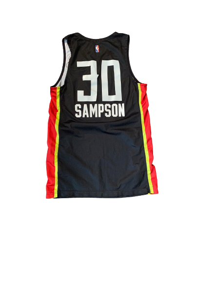 Brandon Sampson Atlanta Hawks 2018 Summer League Game Worn Jersey