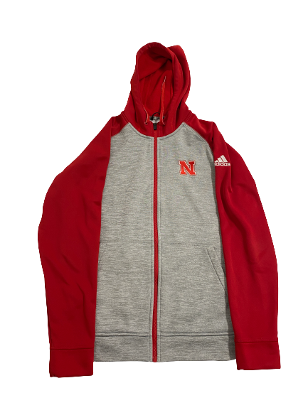 Callie Schwarzenbach Nebraska Volleyball Team-Issued Zip-Up Jacket (Size M)