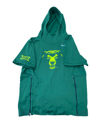 Jared Butler Baylor Basketball Team Exlcusive Short Sleeve Hoodie (Size L)