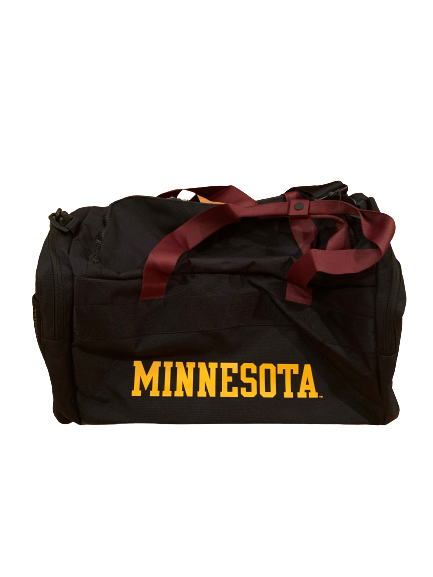 Hunt Conroy Minnesota Basketball Team Issued Duffel Bag