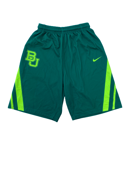 Jared Butler Baylor Basketball Player Exclusive Practice Shorts (Size S)