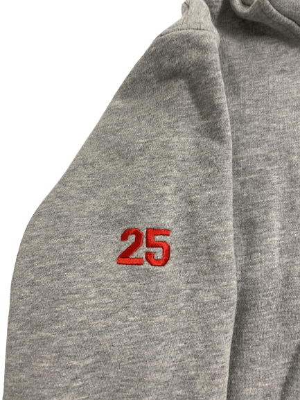 Callie Schwarzenbach Nebraska Volleyball Team-Issued Sweatshirt With Number (Size L)