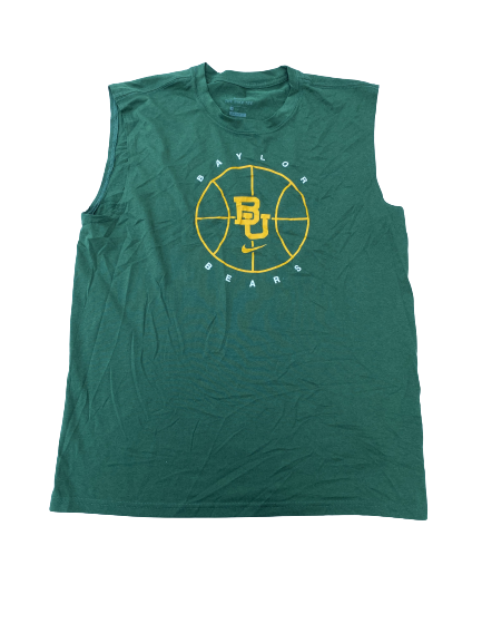 Jared Butler Baylor Basketball Team Issued Workout Tank (Size L)