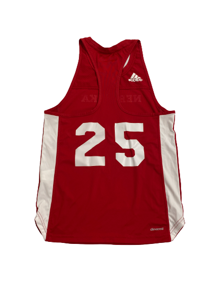 Callie Schwarzenbach Nebraska Volleyball Tank With Number (Size S)