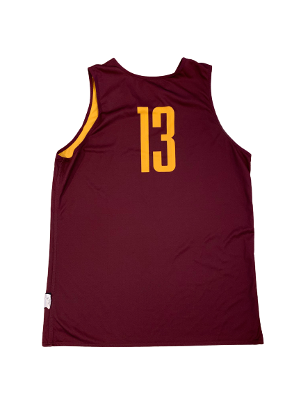 Hunt Conroy Minnesota Basketball Team Issued Reversible Practice Jersey (Size XL)