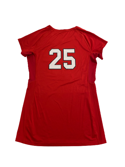 Callie Schwarzenbach Nebraska Volleyball Signed Game-Worn Jersey (Size LT)