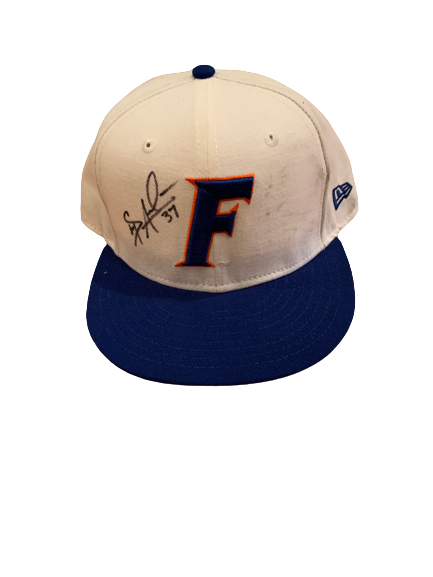 Shaun Anderson Florida Baseball Signed Game Worn Hat