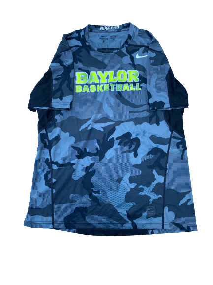 Jared Butler Baylor Basketball Team Issued Workout Shirt (Size XL)