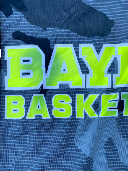 Jared Butler Baylor Basketball Team Issued Workout Shirt (Size XL)