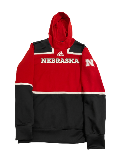 Callie Schwarzenbach Nebraska Volleyball Team-Issued Sweatshirt (Size LT)