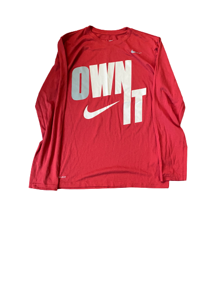 Hannah Cook Alabama "Own It" Nike Long Sleeve Shirt (Size M)