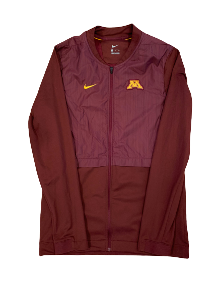 Hunt Conroy Minnesota Basketball Team Issued Jacket (Size S)