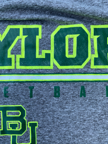Jared Butler Baylor Basketball Team Issued Workout Shirt (Size XL)