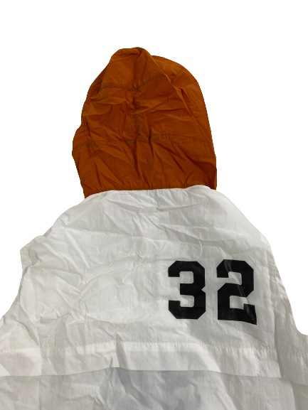 Prince Dorbah Texas Football Player-Exclusive Windbreaker With Number (Size XL)