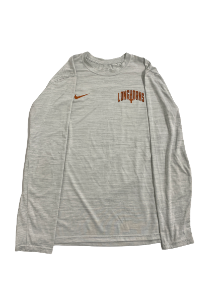Prince Dorbah Texas Football Team-Issued Long Sleeve Shirt (Size L)