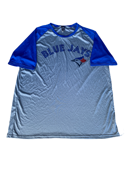 Scotty Bradley Toronto Blue Jays Team Issued Shirt (Size XXL)