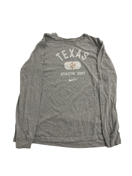 Prince Dorbah Texas Football Team-Issued Long Sleeve Shirt (Size XL)