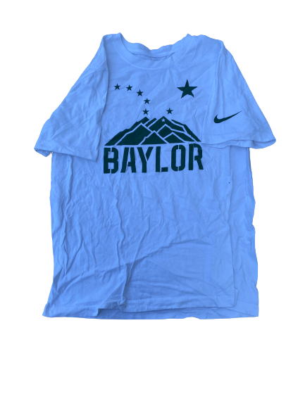 Jared Butler Baylor Basketball Team Issued Workout Shirt (Size L)