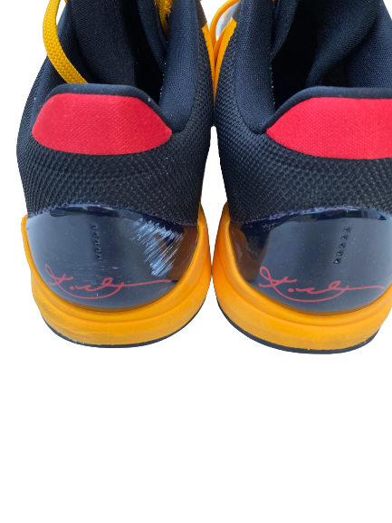 Jared Butler Baylor Basketball SIGNED Shoes (Size 14)