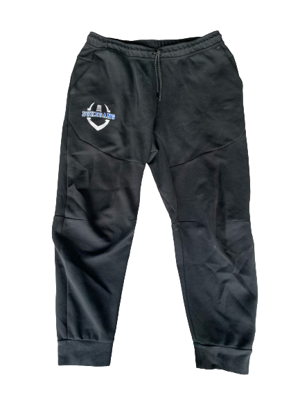Lummie Young Duke Football Player Exclusive "DUKEGANG" Nike Tech Fleece Travel Suit - Jacket & Sweatpants (Size XL)