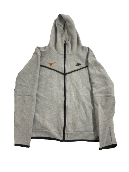Prince Dorbah Texas Football Player-Exclusive Nike Tech Fleece Zip Up Jacket (Size XL)