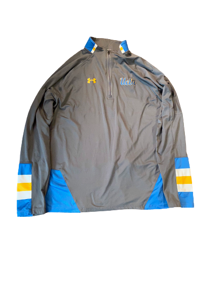 Armani Dodson UCLA Under Armour 1/4 Zip Jacket (Size XL)