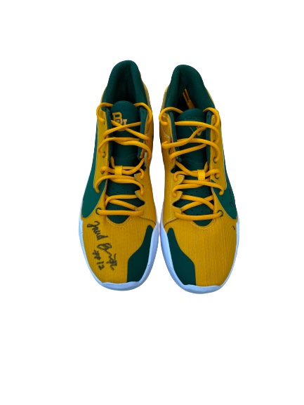 Jared Butler Baylor Basketball SIGNED Player Exclusive Shoes (Size 13.5)