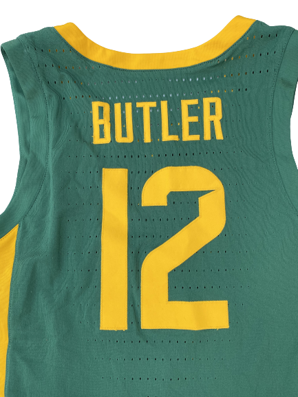 Jared Butler Baylor Basketball 2019-2020 SIGNED Game Worn Jersey