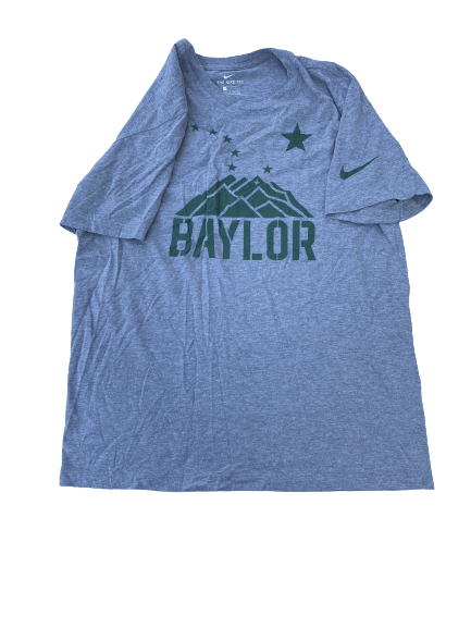 Jared Butler Baylor Basketball Team Issued Workout Shirt (Size L)