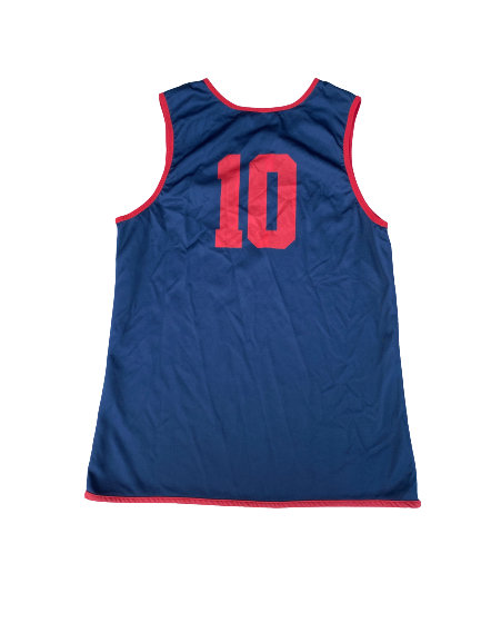 Jalen Crutcher Dayton Basketball SIGNED Player Exclusive Reversible Practice Jersey (Size S)