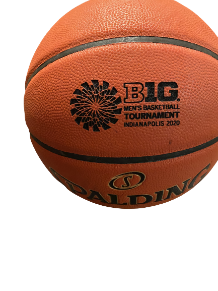 Isaiah Livers 2020 Big Ten Tournament Official Game Basketball (RARE!)
