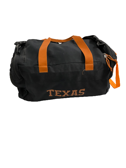 Prince Dorbah Texas Football Player-Exclusive Travel Duffel Bag With Player Tag